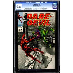 Daredevil #45 CGC 9.6 off-white to white pages