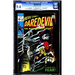 Daredevil #54 CGC 9.4 off-white to white