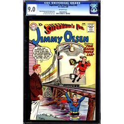 Superman's Pal Jimmy Olsen #45 CGC 9.0 off-white pages