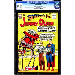 Superman's Pal Jimmy Olsen #47 CGC 9.2 cream to off-white pages