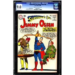 Superman's Pal Jimmy Olsen #49 CGC 9.0 cream to off-white pages