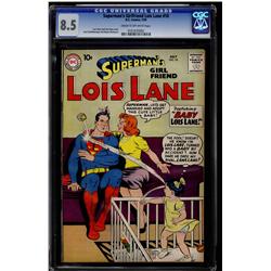 Superman's Girl Friend Lois Lane #10 CGC 8.5 cream to off-white pages