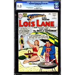Superman's Girl Friend Lois Lane #26 CGC 9.0 cream to off-white pages