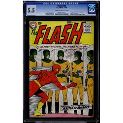 The Flash #105 CGC 5.5 cream to off white pages