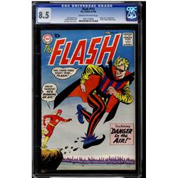 The Flash #113 CGC 8.5 cream to off-white pages