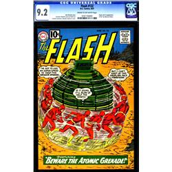 The Flash #122 CGC 9.2 cream to off-white pages