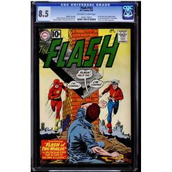 The Flash #123 CGC 8.5 off white to white pages
