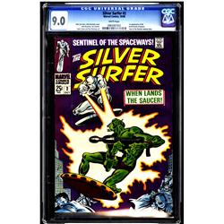 Silver Surfer #2 CGC 9.0 white pages