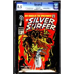 Silver Surfer #3 CGC 8.5 off-white pages