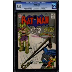 Batman #127 CGC 8.5 cream to off-white pages