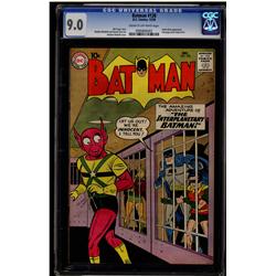 Batman #128 CGC 9.0 cream to off-white pages