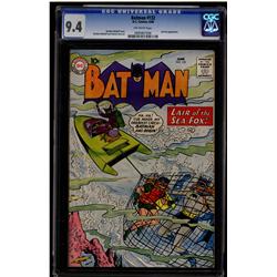 Batman #132 CGC 9.4 off-white pages