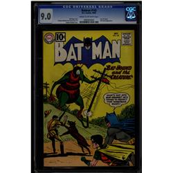 Batman #143 CGC 9.0 cream to off-white pages