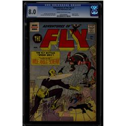 Adventures Of The Fly #1 CGC 8.0 cream to off-white pages