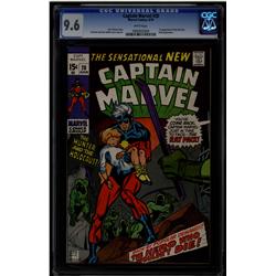 Captain Marvel #20 CGC 9.6 White