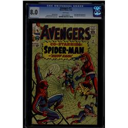 The Avengers #11 CGC 8.0 white pages