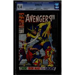 The Avengers #51 CGC 9.4 Off-White