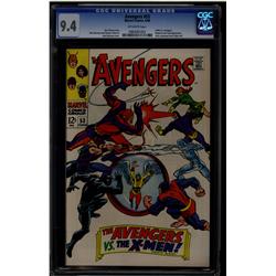 The Avengers #53 CGC 9.4 Off-White