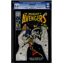 The Avengers #64 CGC 9.4 Off-White to White
