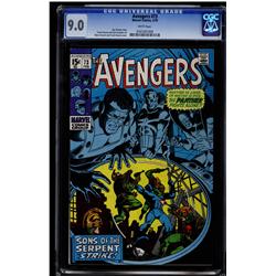 The Avengers #73 CGC 9.0 white pages