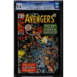 The Avengers #76 CGC 9.6 White