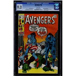 The Avengers #78 CGC 9.2 White Paper