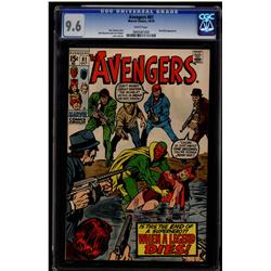 The Avengers #81 CGC 9.6 White