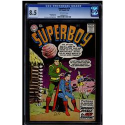 Superboy #74 CGC 8.5 off-white pages