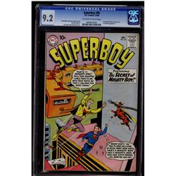 Superboy #85 CGC 9.2 off-white to white pages