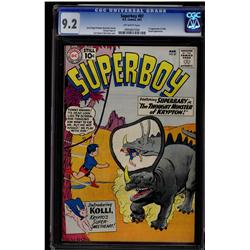 Superboy #87 CGC 9.2 off-white pages
