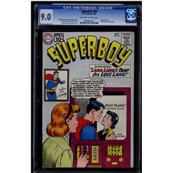 Superboy #90 CGC 9.0 off-white to white pages
