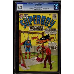 Superboy #92 CGC 9.2 cream to off-white pages