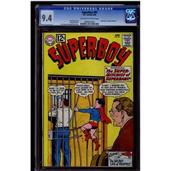 Superboy #97 CGC 9.4 off-white to white pages