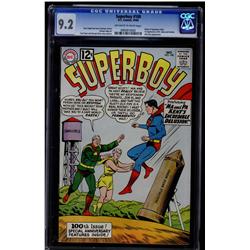 Superboy #100 CGC 9.2 off-white to white pages