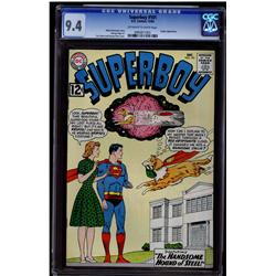 Superboy #101 CGC 9.4 off-white to white pages