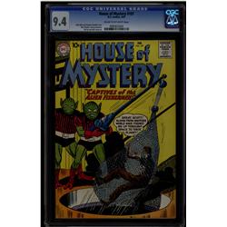 House Of Mystery #107 CGC 9.4 Cream to Off-White