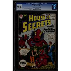 House Of Secrets #34 CGC 9.4  Cream to Off-White