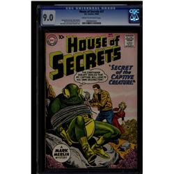 House Of Secrets #37 CGC 9.0  Cream to Off-White