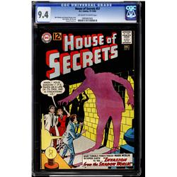 House Of Secrets #57 CGC 9.4  Off-White to White