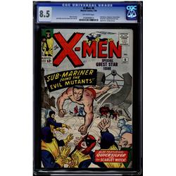 The X-Men #6 CGC 8.5 off-white pages