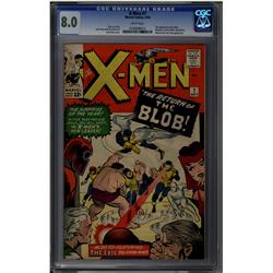 The X-Men #7 CGC 8.0 white pages