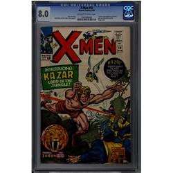 The X-Men #10 CGC 8.0 off-white to white pages