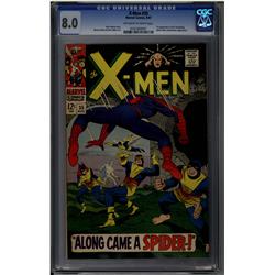 The X-Men #35 CGC 8.0 off-white to white pages