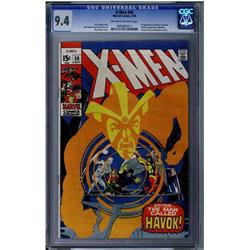 The X-Men #58 CGC 9.4  White