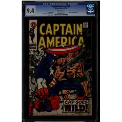 Captain America #106 CGC 9.4 Off White