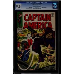 Captain America #108 CGC 9.6 Off White-White