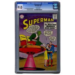 Superman #136 CGC 9.0 off-white pages