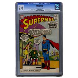 Superman #141 CGC 9.0 off-white to white pages