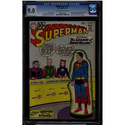 Superman #147 CGC 9.0 off-white to white pages