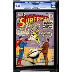 Superman #157 CGC 9.4 off-white to white pages